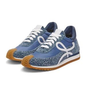 NEW WITH TAGS Loewe Blue and White Sneakers